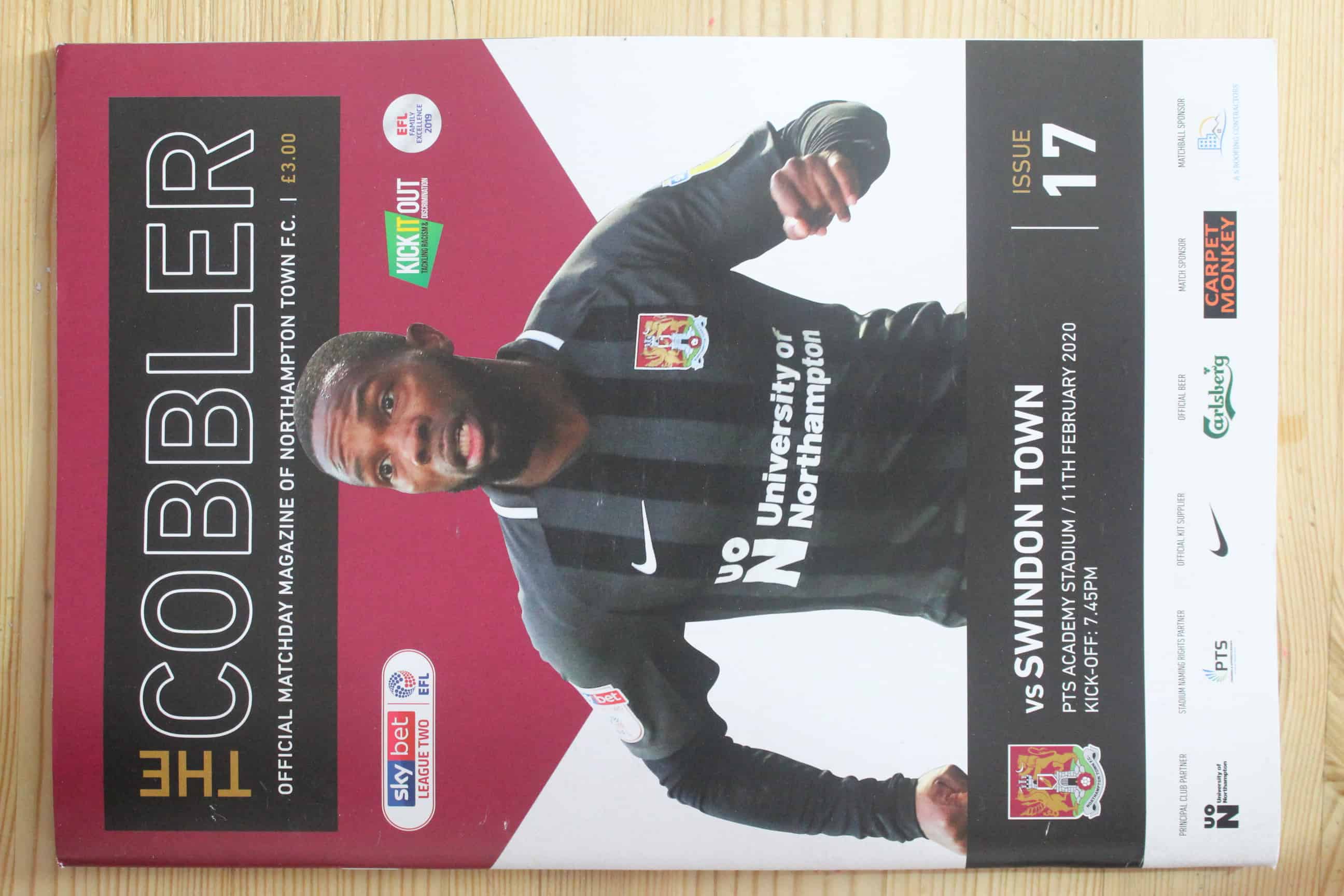 Northampton Town FC v Swindon Town FC